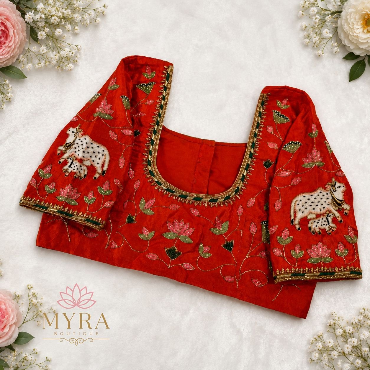 Bridal couture ensemble